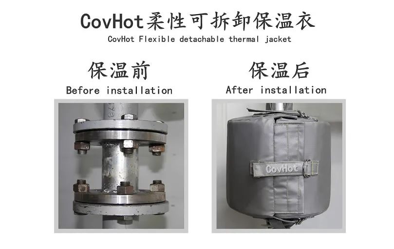 COVHOT?柔性可拆卸式<a href=http://m.s1419.cn/e/tags/?tagname=%E4%BF%9D%E6%B8%A9%E8%A1%A3 target=_blank class=infotextkey>保溫衣</a>,蒸汽系統(tǒng)節(jié)能,節(jié)能保溫